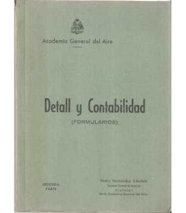 Detall y Contabilidad (Formularios). Segunda parte