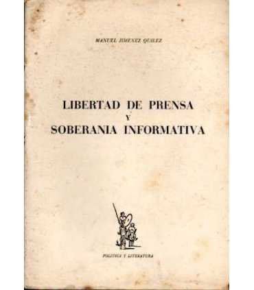 Libertad de prensa y Soberanía informativa