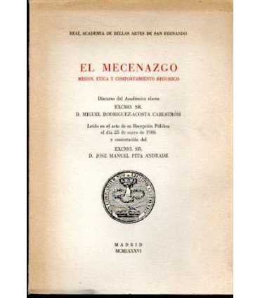 El Mecenazgo. Misión, ética y comportamiento histó