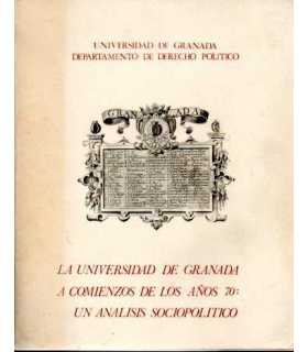 La Universidad de Granada a comienzos de los años