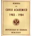 Memoria del Curso Academico 1983-1984