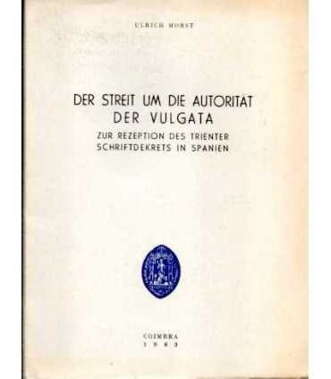 Der Streit um die autoritat der Vulgata. Zer Rezep