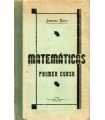 Matemáticas. Primer curso