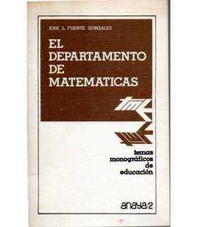 El departamento de Matemáticas