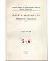 Gaceta Matemática. 1a Serie, Tomo XXX. 5 y 6
