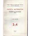 Gaceta Matemática. 1a Serie, Tomo XXXI. 3 y 4