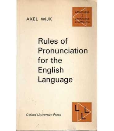 Rules of Pronunciation for the English Lenguage