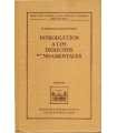 Introducción a los Derechos Fundamentales. Volumen