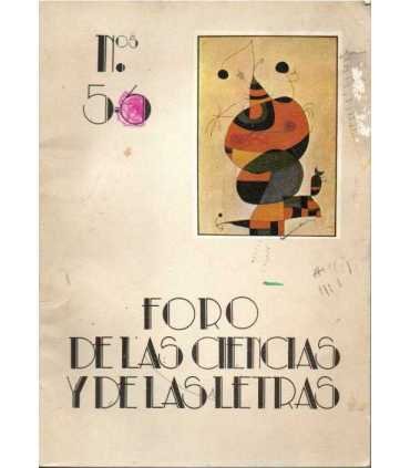 Foro de las Ciencias y de las Letras. Numeros 5-6