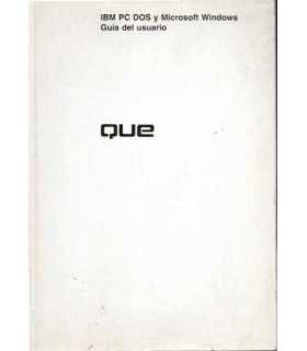IBM PC DOS y Microsoft Windows. Guía del usuario