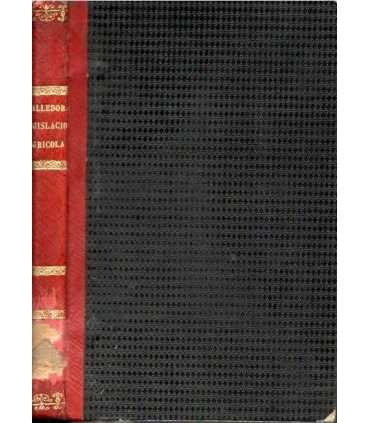 Manual de Legislación Agrícola