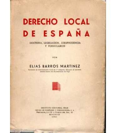 Derecho Local de España