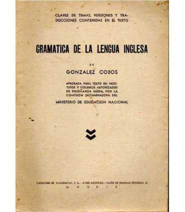 Gramatica de la lengua inglesa