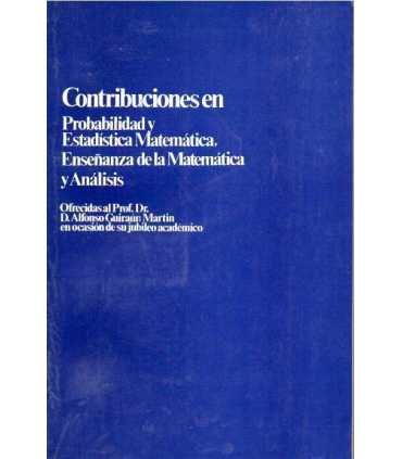 Contribuciones en Probabilidad y Estadística Matem
