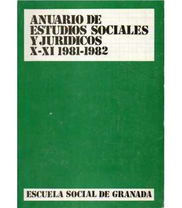 Anuario de Estudios sociales y Jurídicos. X - XI.