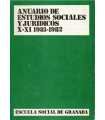 Anuario de Estudios sociales y Jurídicos. X - XI.