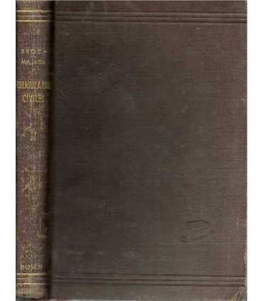 Manual de formularios civiles. Tomo II