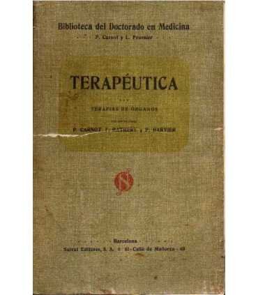 Terapeútica. Terapias de órganos