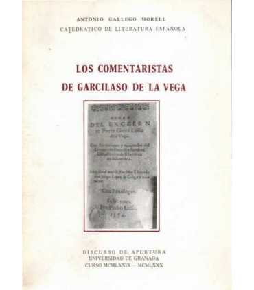 Los Comentaristas de Garcilaso de la Vega