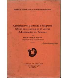 Contestaciones ajustadas al Programa Oficial para