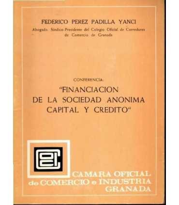 Financiación de la Sociedad Anónima. Capital y Cré