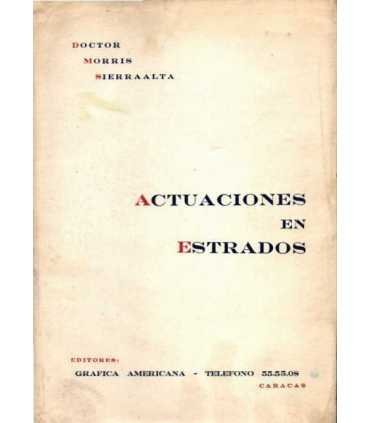 Actuaciones en estrados