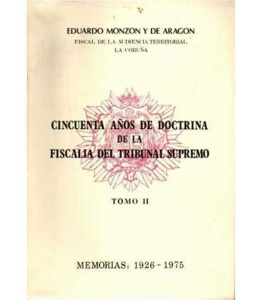 Cincuenta años de Doctrina de la Fiscalía del Trib