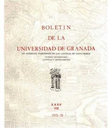 Boletín de la Universidad de Granada. Un incidente