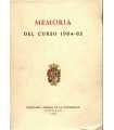 Memoria del Curso 1964-65