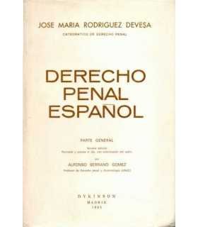Derecho Penal Español. Parte General