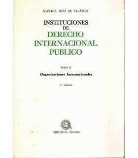 Instituciones de Derecho Internacional Público. To