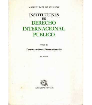 Instituciones de Derecho Internacional Público. To