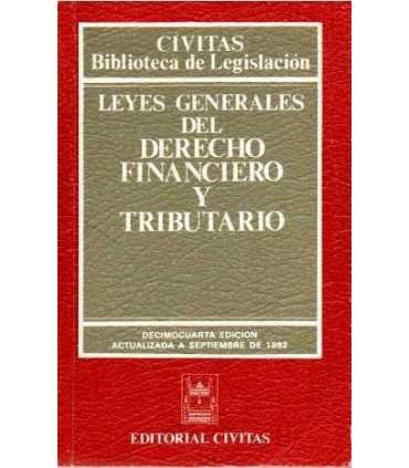 Leyes Generales del Derecho Financiero y Tributari