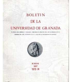 Boletín de la Universidad de Granada. Tomo XXXIV,