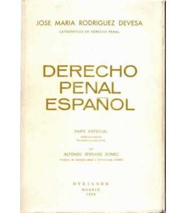 Derecho Penal Español, parte Especial