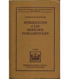 Introducción a los Derechos Fundamentales. Volumen