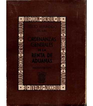 Texto refundido de las Ordenanzas Generales de la