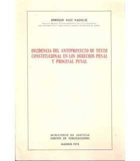 Incidencia del Anteproyecto de Texto Constituciona