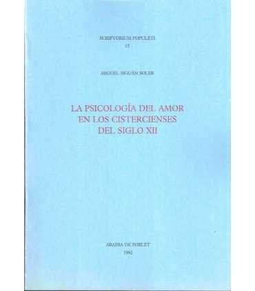 La psicología del amor en los cistercienses del si