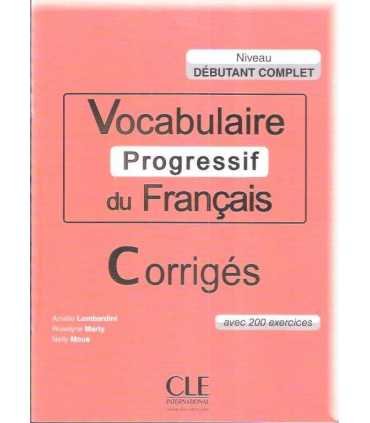 Vocabulaire Progressif du Francais. Corrigés