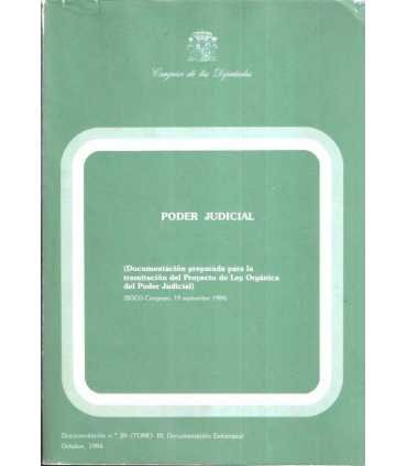 Poder Judicial. Documentación nº 28, tomo III. Doc