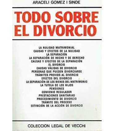 Todo sobre el divorcio