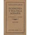 Economía y política agraria