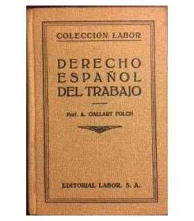 Derecho Español del Trabajo