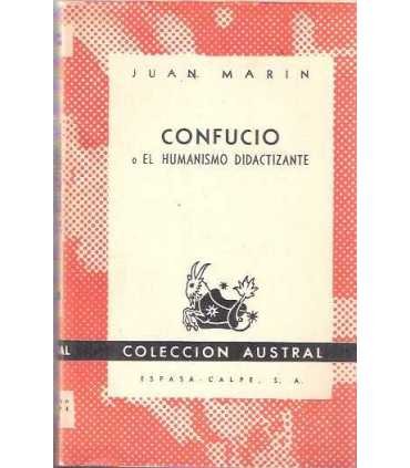 Confucio o el humanismo didactizante