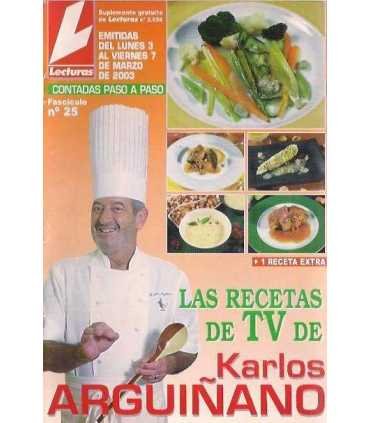 Lecturas. Las recetas de TV de Karlos Arguiñano. F