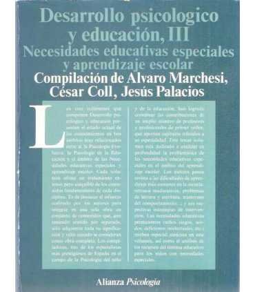 Desarrollo Psicológico y Educación, III. Necesidad