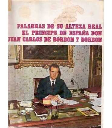 Palabras de su alteza real el príncipe de España