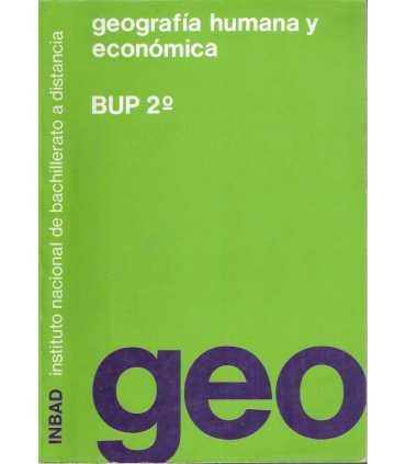 Geografía humana y económica. BUP 2º