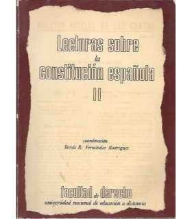 Lecturas sobre la constitución española, II
